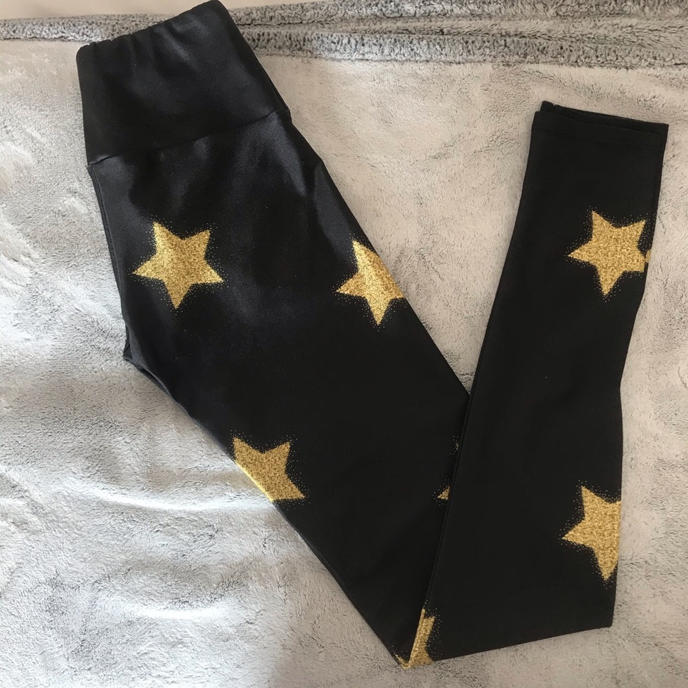 Goldsheep Gold Star Leggings